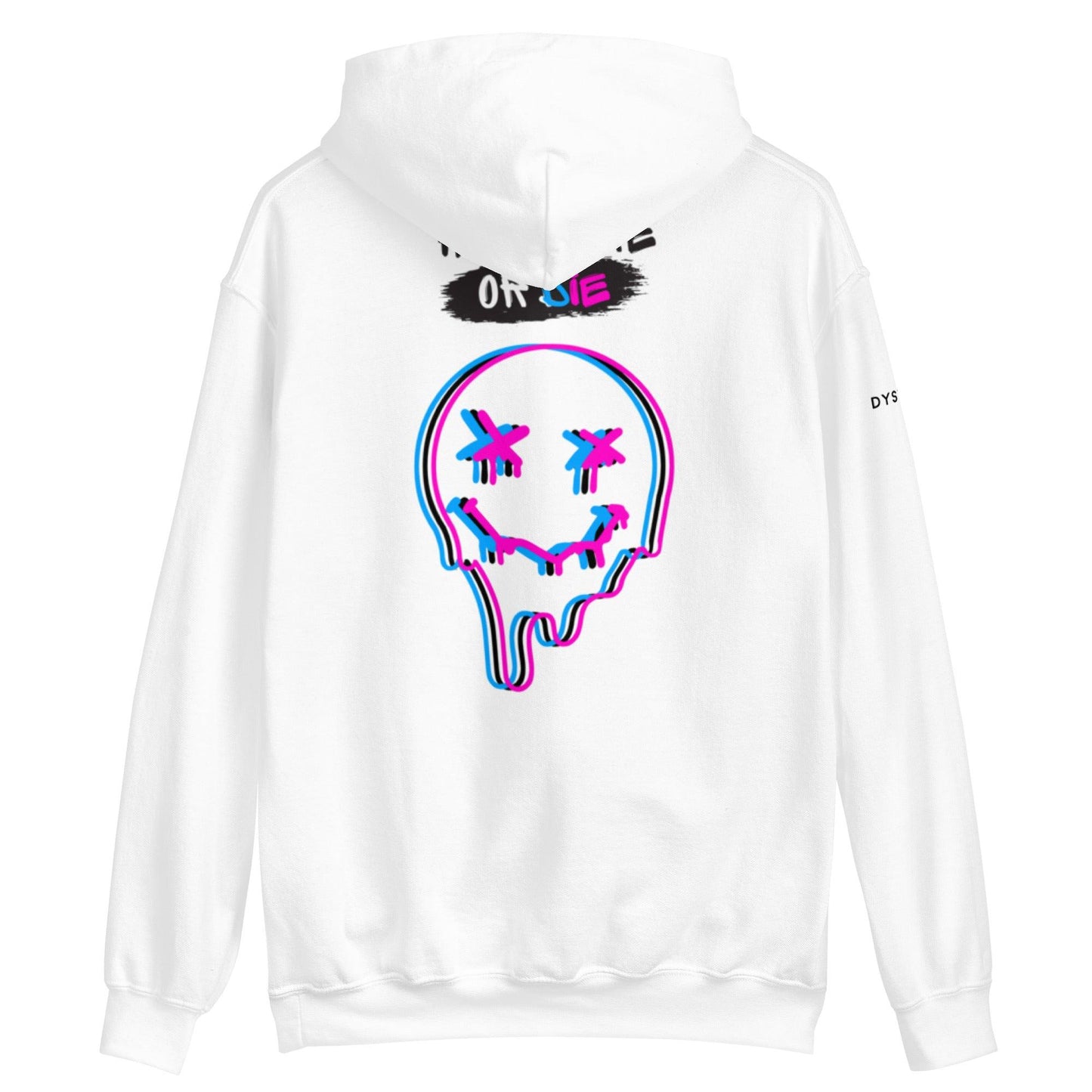 Crystal White Hoodie | Nightmare edition - Premium from Dystopia - Just €35.50! Shop now at Dystopia