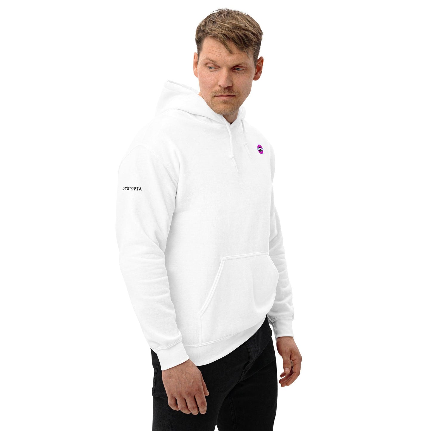 Crystal White Hoodie | Nightmare edition - Premium from Dystopia - Just €35.50! Shop now at Dystopia