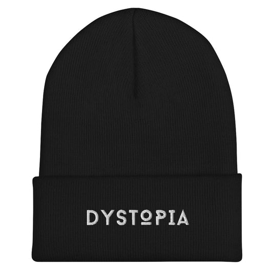 Dystopia Original Black Beanie - Premium Beanie from Dystopia - Just €20! Shop now at Dystopia