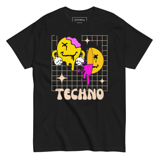 Techno Tee - Premium  from Dystopia - Just €19.90! Shop now at Dystopia